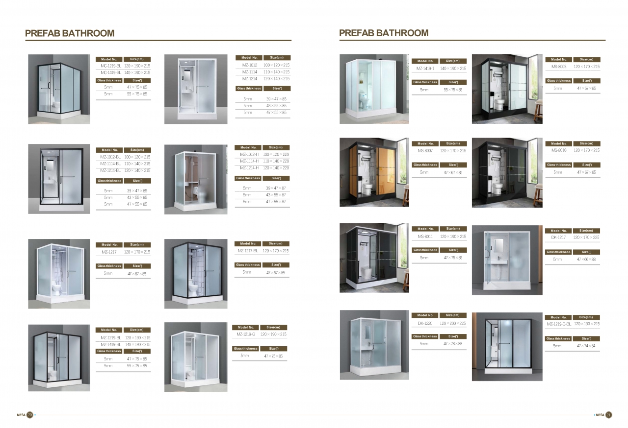 Prefab Bathroom Catalogue D-3_Page_4.jpg - Prefab Bathroom Catalogue D-3 | https://tentproduct.com